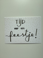 Kaartjes met een gouden randje